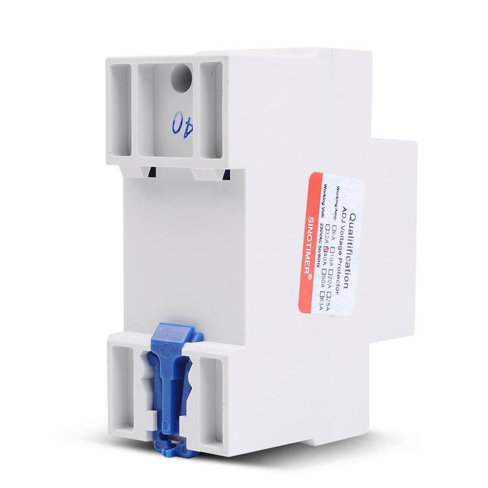 Multifunctional Adjustable Voltage Limit Current Protector Self-resetting Switch Dual Display Protector Over-voltage Under-voltage Protecting Device