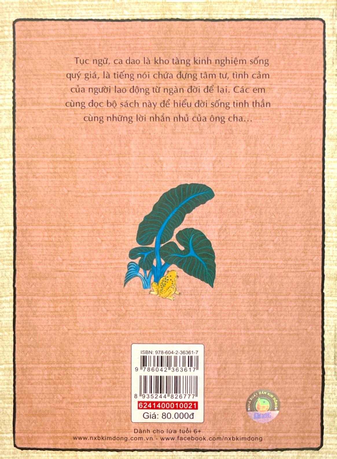 Ca Dao, Tục Ngữ Bằng Tranh (Tái Bản 2019)