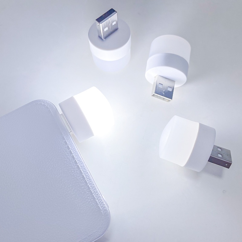 Đèn Led Mini Cổng Sạc Usb Siêu Sáng Nhỏ Gọn Tiện Lợi Cho Việc Đọc Sách, Học Tập Buổi Tối - Đèn Ngủ Bảo Vệ Mắt Tiết Kiệm Điện