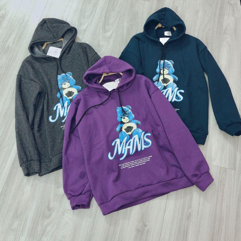 ÁO HOODIE NAM NỮ NỈ BÔNG HÀN 35-60KG