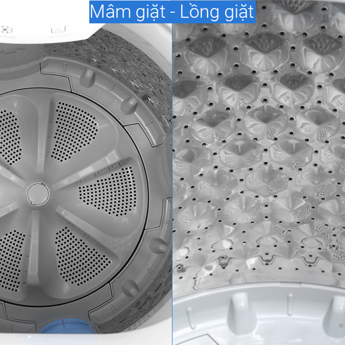 Máy Giặt Cửa Trên Toshiba AW-K800AV-WW (7kg) - Hàng Chính Hãng - Chỉ Giao tại Cần Thơ