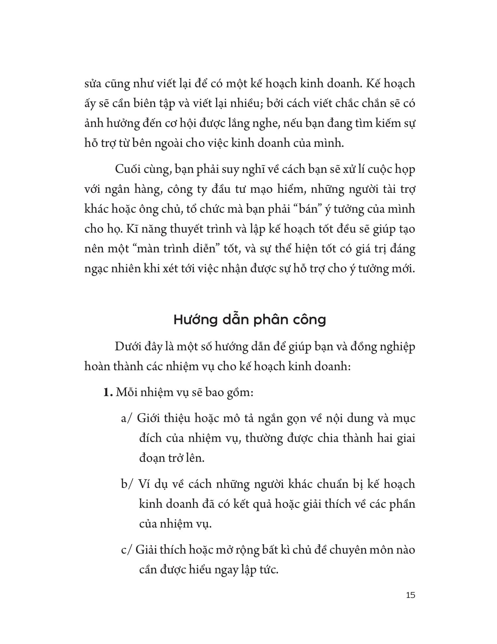 Sách - Sổ Tay Kế Hoạch Kinh Doanh - Chìa Khóa Để Khởi Nghiệp Thành Công