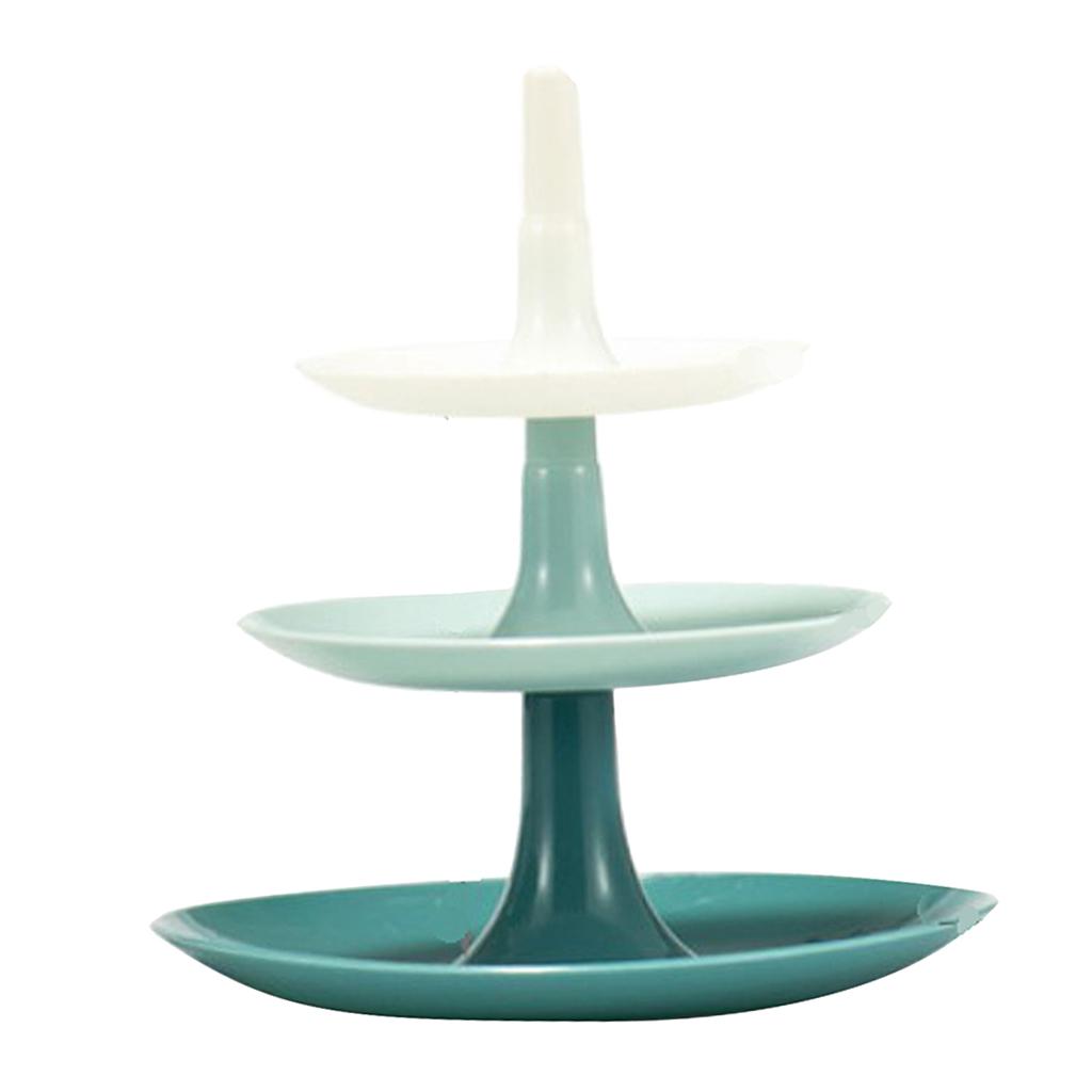 3 Tier Plastic Cake Stand, Dessert Cupcake Holder, Wedding Tea Party Serving Platter