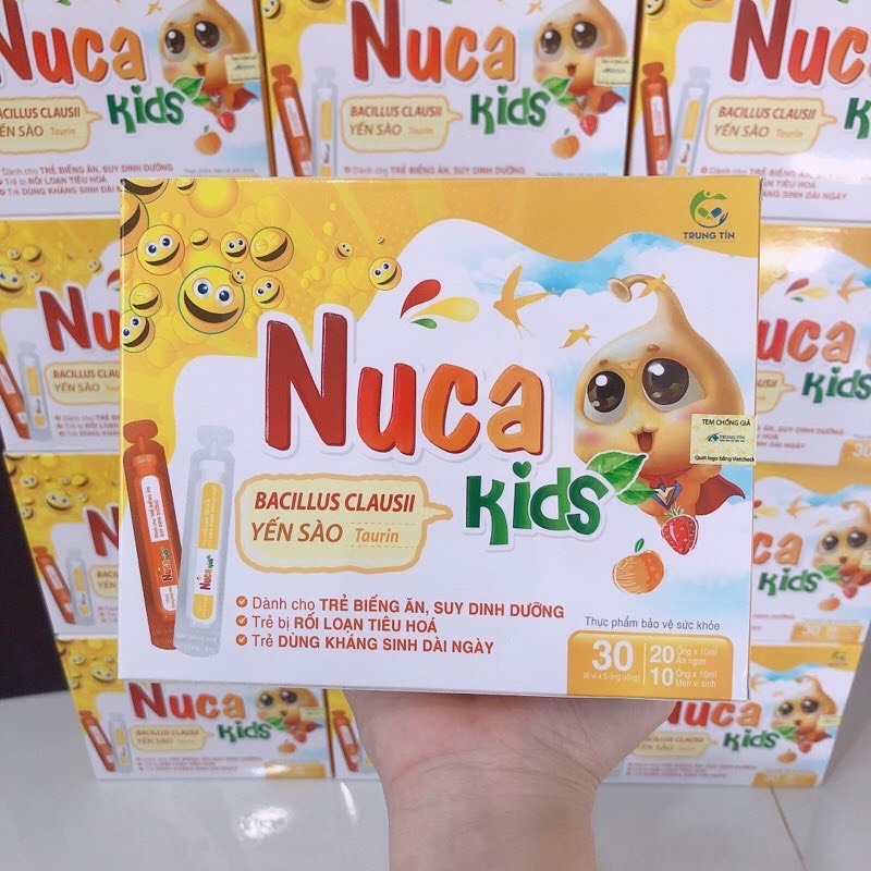 Nuca Kids Yến Sào Dành Cho Trẻ Biếng Ăn Suy Dinh Dưỡng