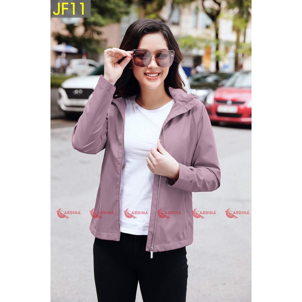 Áo Khoác Nữ, Áo Khoác Jacket Nữ 2 Lớp Cao Cấp Chống Nước, Chống Nhăn, Kiểu Dáng Trẻ Trung