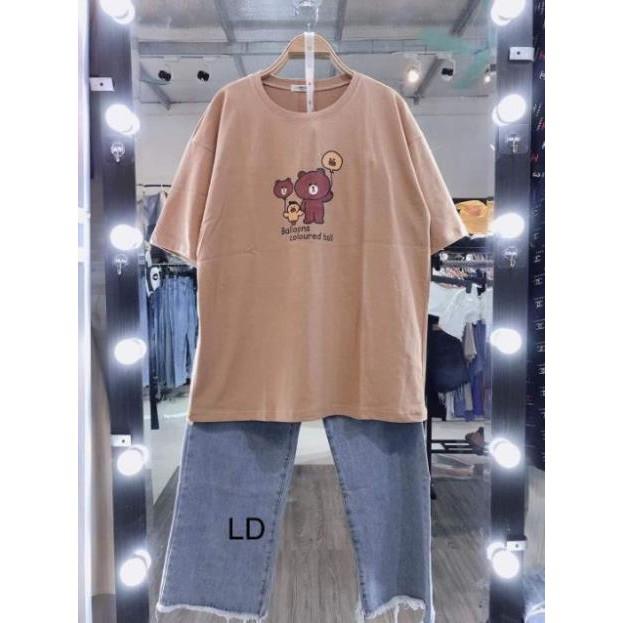 Áo thun nữ form nhỏ 30kg, áo phông tay lỡ phông dáng rộng unisex, ulzang, có size s