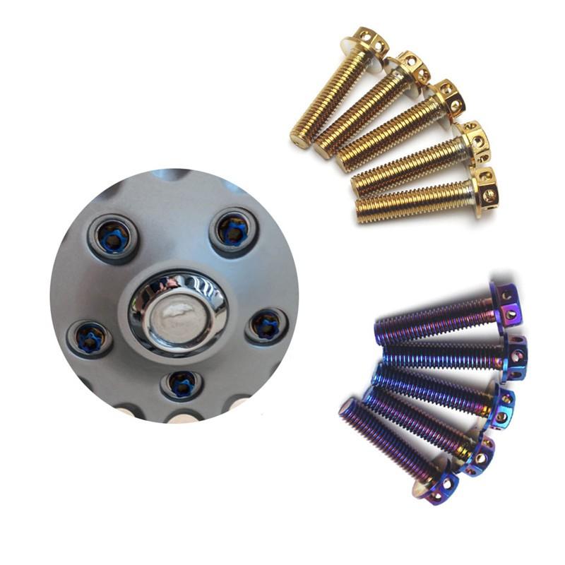 New 5PCS stainless steel M8 Wheel Lug bolt screw For vespa Piaggio Vespa GTS 300 300/ie GTS300