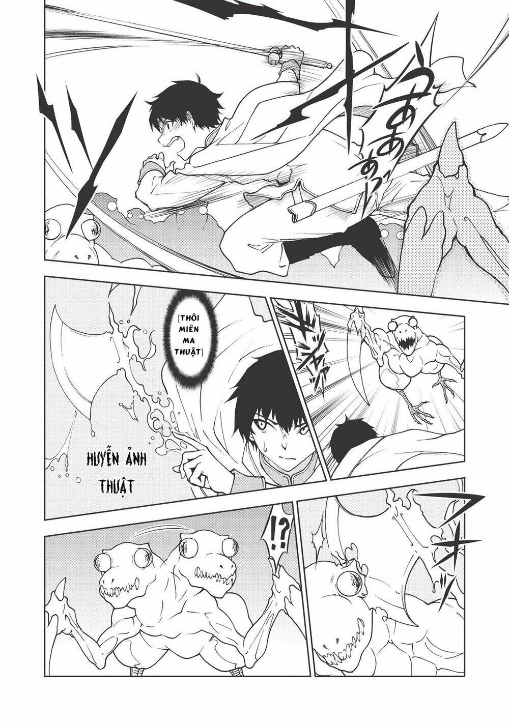 kẻ bị ruồng bỏ sống sót tại vùng biên giới và trở thành pháp sư rank s chapter 1 16