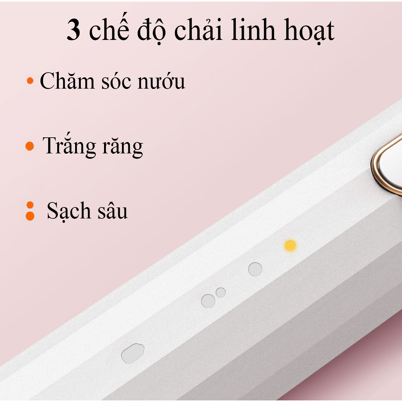 Bàn Chải Đánh Răng Điện Sonic X20 Cao Cấp Tẩy Trắng Răng Máy Đánh Răng Tự Động Lông Mềm Cho Bé 3 Chế Độ Đa Năng Chống Nước Pin Trâu - Tặng 2 Đầu Bàn Chải Điện Và Hộp Đựng Bàn Chải Đánh Răng