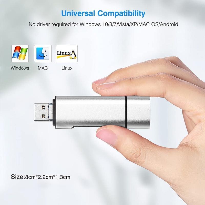 Đầu Đọc Thẻ Nhớ SD TF Micro USB 3.0 Cho Điện Thoại Xiaomi Android