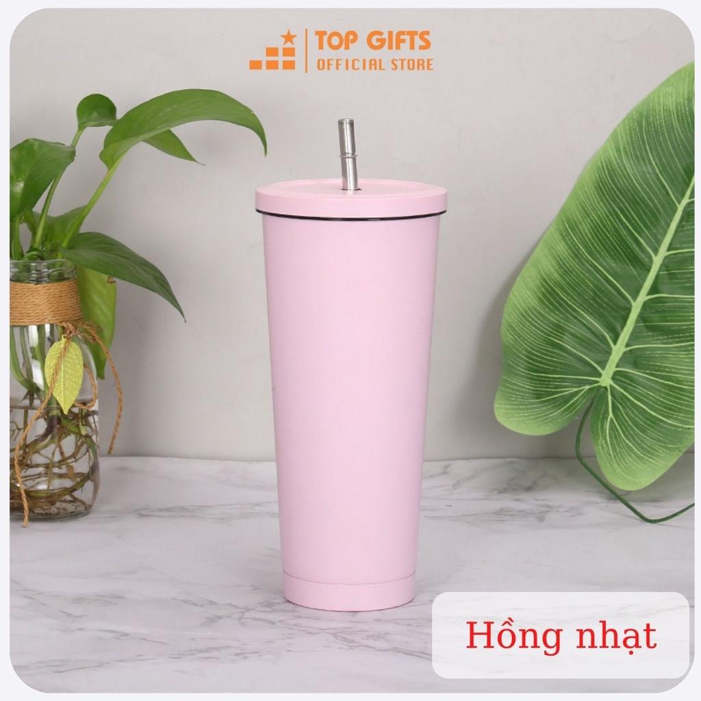 Ly giữ nhiệt, cốc giữ nhiệt Chiplife Holic Coffee cao cấp 500ml | Tặng kèm ống hút cao cấp và cọ rửa