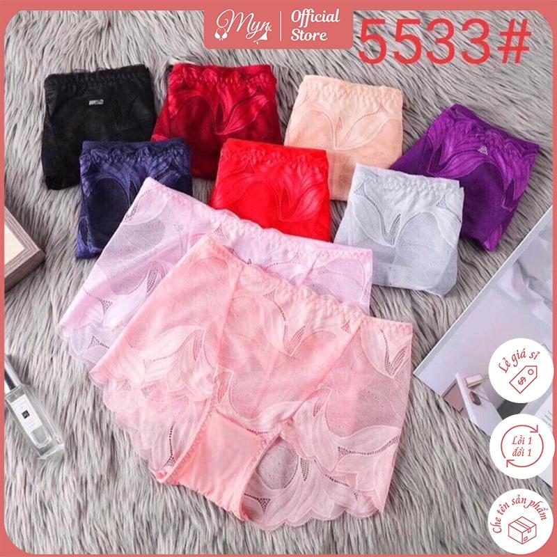 SIÊU PHẨM QUẦN LÓT REN ĐÙI CẠP CAO PHOM TO SEXY 5533
