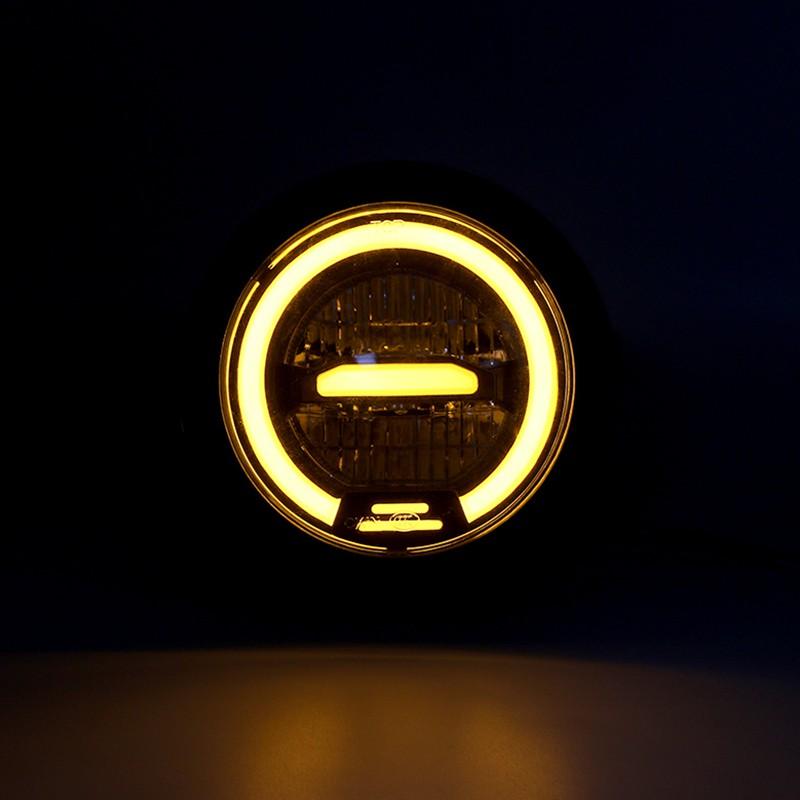 Đèn Pha LED Phong Cách Retro Cho Xe Mô Tô