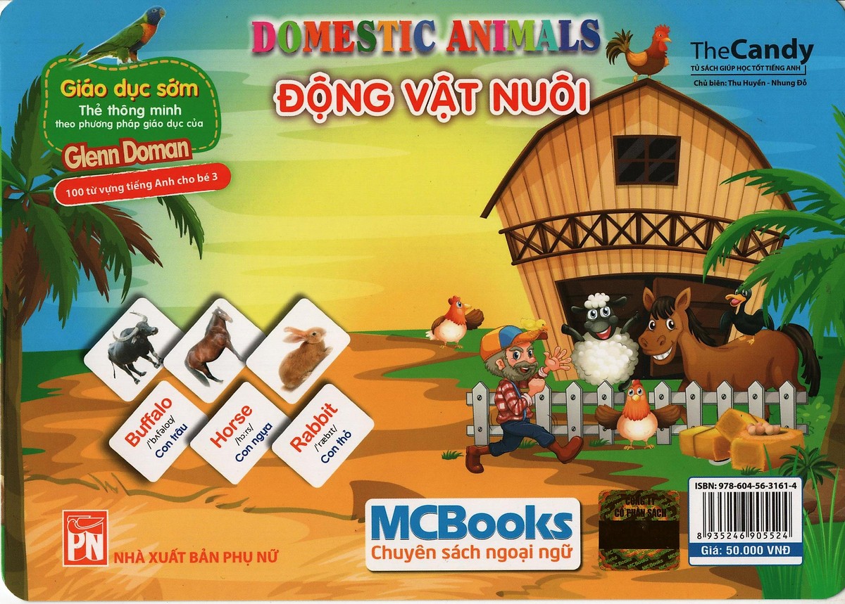 Khám Phá Thế Giới Động Vật Tặng Bộ Thẻ FlashCard Giáo dục Sớm Trẻ Thông Minh Chủ Đề Động Vật