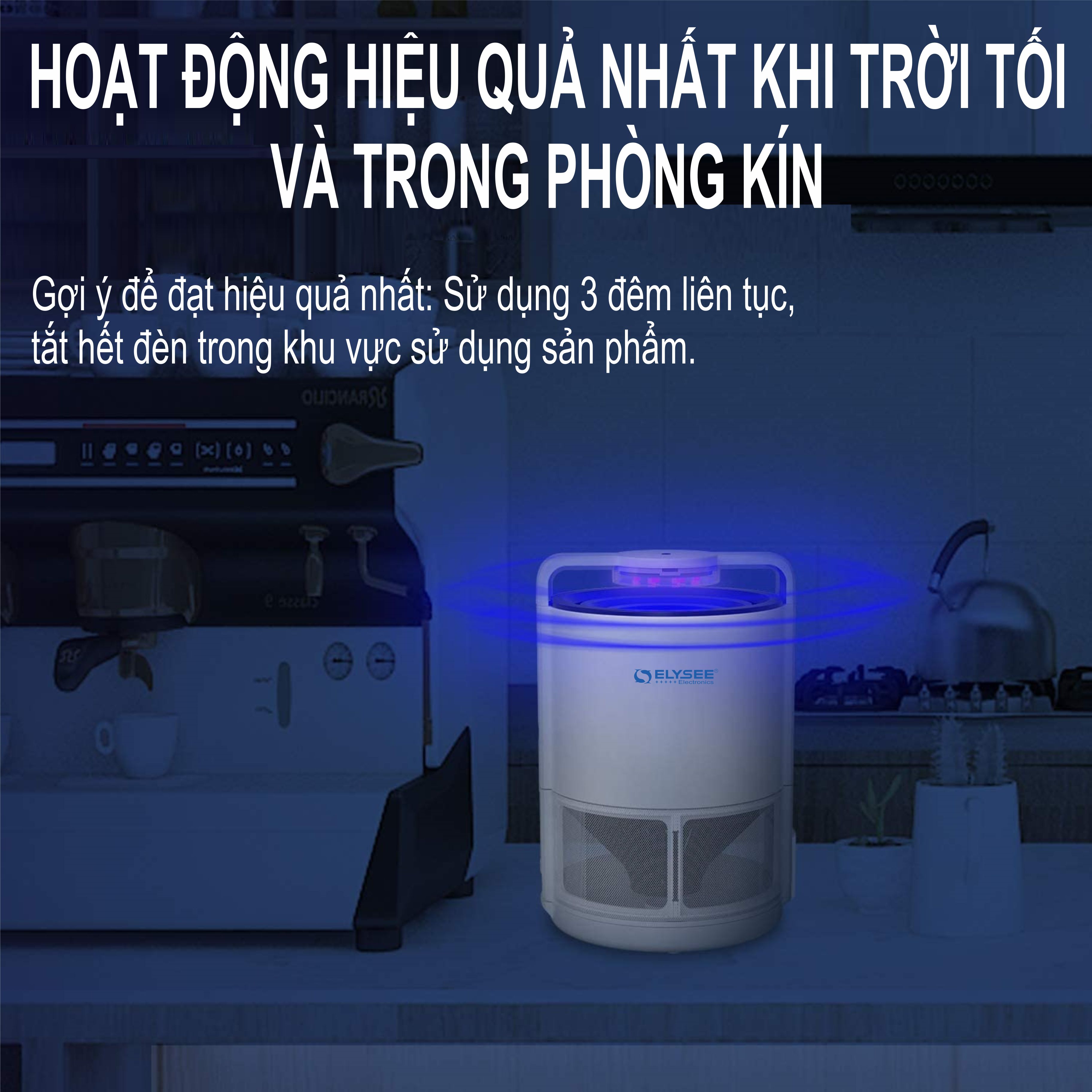 Đèn diệt muỗi và côn trùng Elysee SUPERNOVA-EW14 - Hàng chính hãng