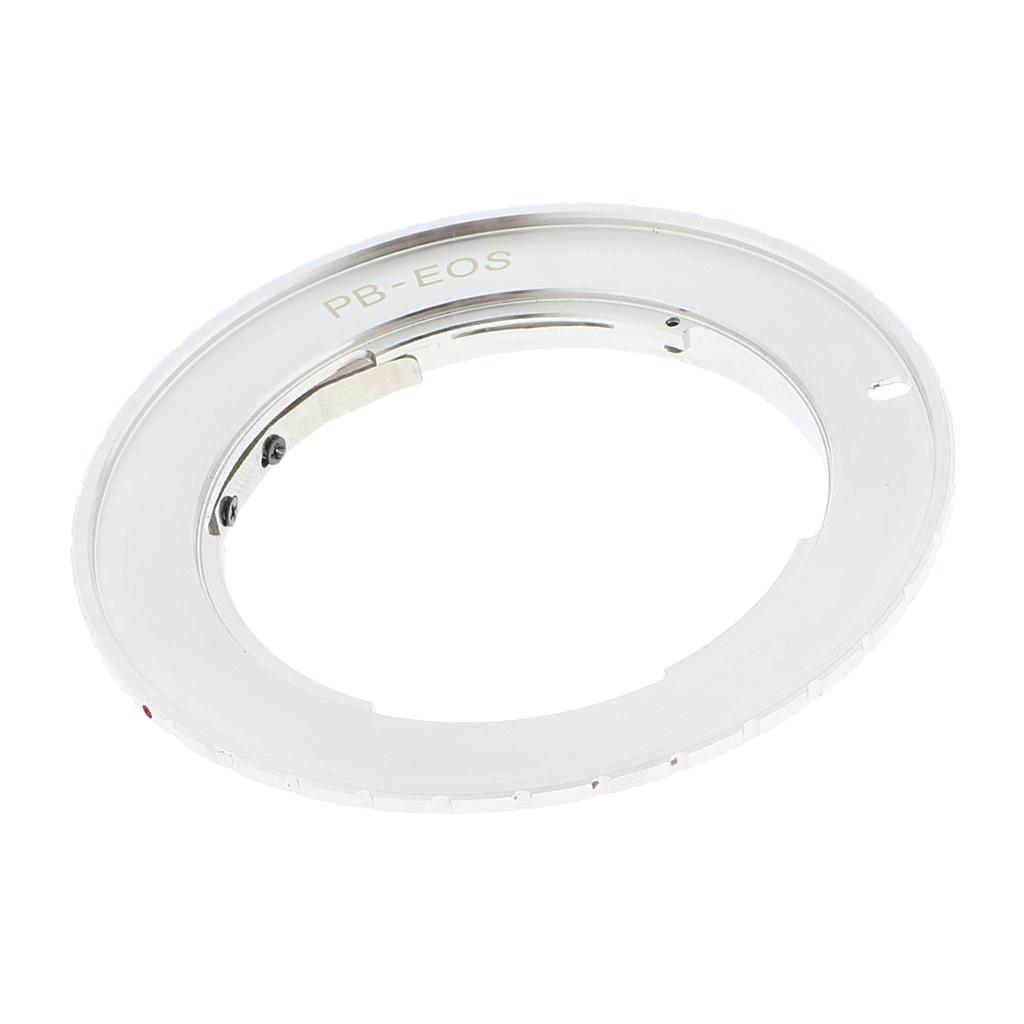 3rd AF Confirm Adapter For Praktica PB To for Canon EOS 7D 70D 5D 50D 60D 600D -Silver