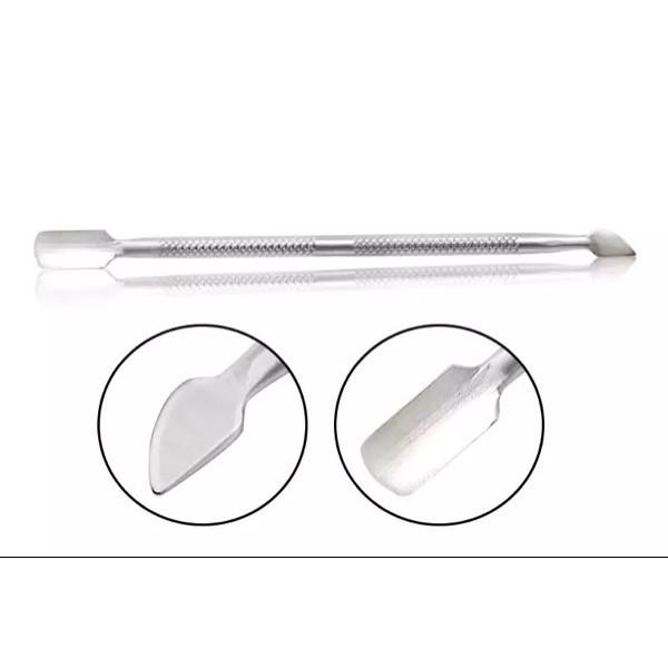 Que đẩy da chết nail , cây đẩy da móng tay 2 đầu bằng nhọn cắt đẩy sơn gel làm sạch móng chuyên dụng