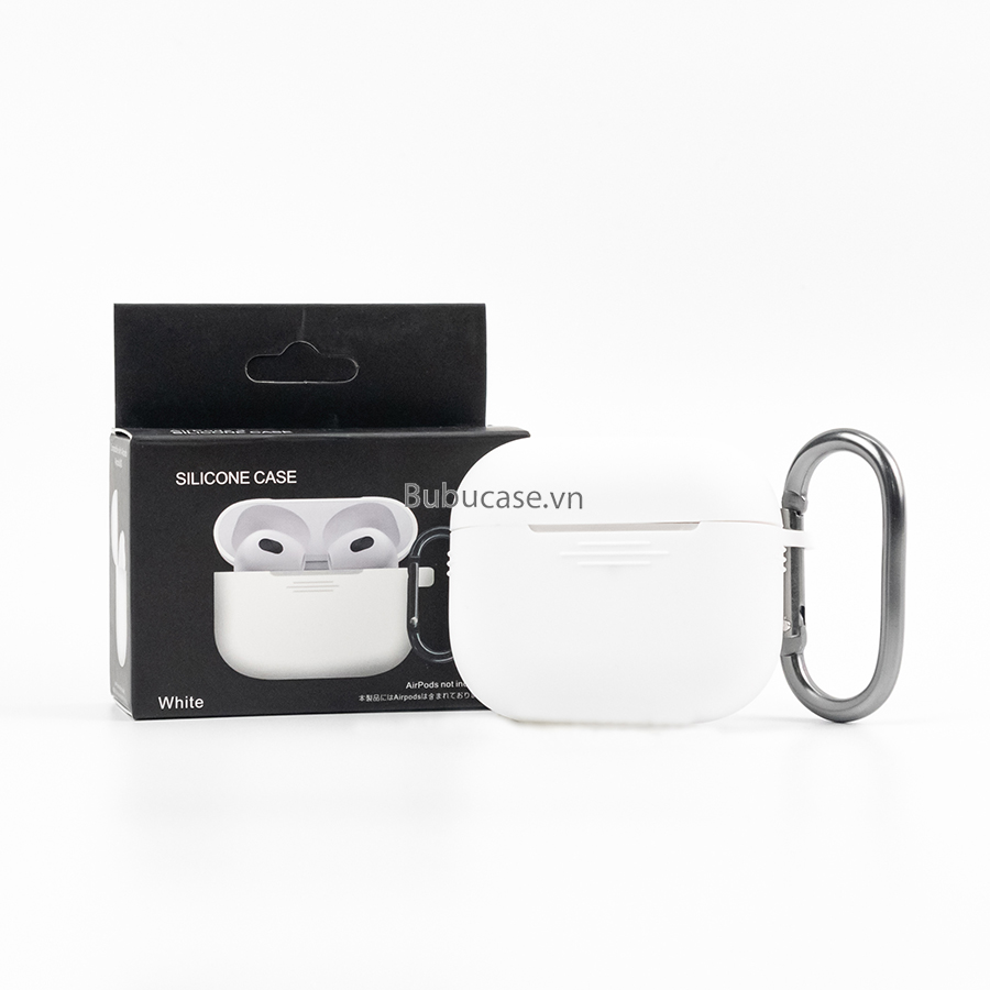 Ốp Bảo Vệ Dành Cho Apple Airpod 1/2/3 - Màu Pastel Kèm Móc Khóa - Chất Liệu Silicone Chống Bẩn, Chống Thấm | Full Box