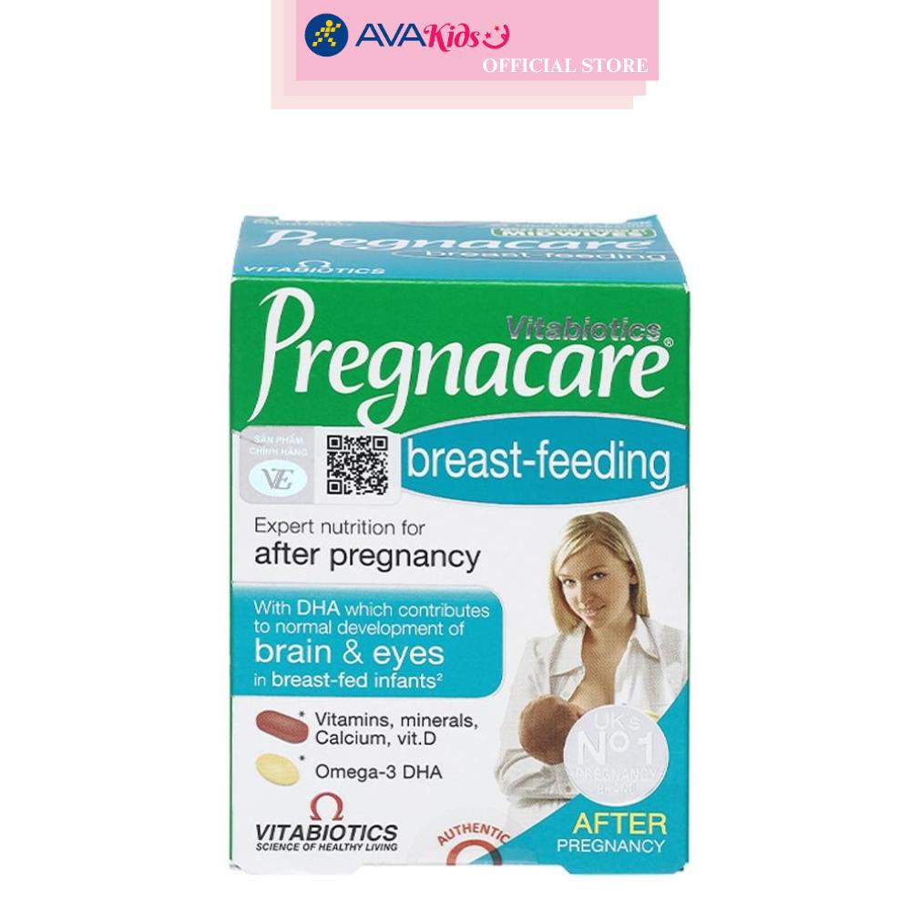 Viên uống Vitabiotics Pregnacare breast-feeding bổ sung vitamin và khoáng chất 84 viên