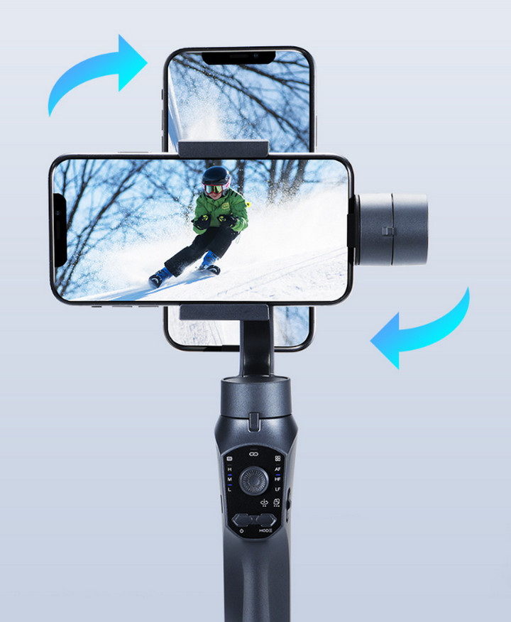 Gậy Chống Rung F10 Pro 3-Axis Gimbal Tích Hợp Sạc Dự Phòng - Home and Garden