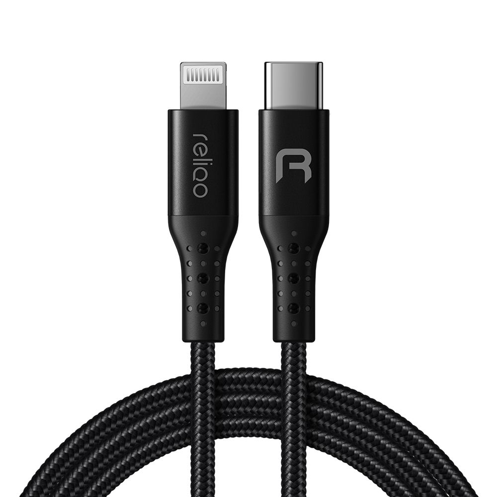 Dây Cáp Truyền Dữ Liệu Sạc Nhanh Reliqo RCA-705 PD18W 1.2m USB - Type C To Lightning Chuẩn MFi Cho IPhone/Ipad/Ipod - Hàng Chính Hãng