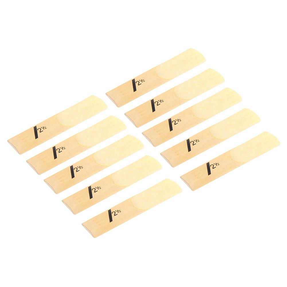 10 chiếc Tenor Sax Saxophone Reed Set Strength 2.0 Sax Reed Phần Woodwind Nhạc Cụ Phụ Kiện