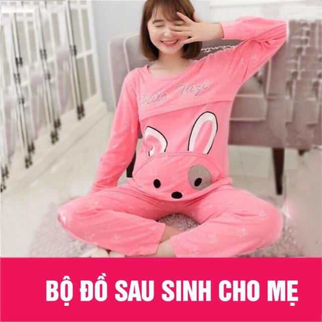 Bộ bầu và sau sinh chun chỉnh bụng Thỏ Xinh cho mẹ 40-55kg