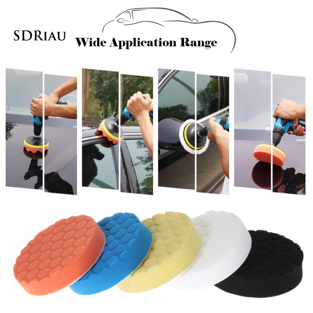 Set 5 Miếng Xốp Đánh Bóng Xe Hơi 5 Inch 125mm