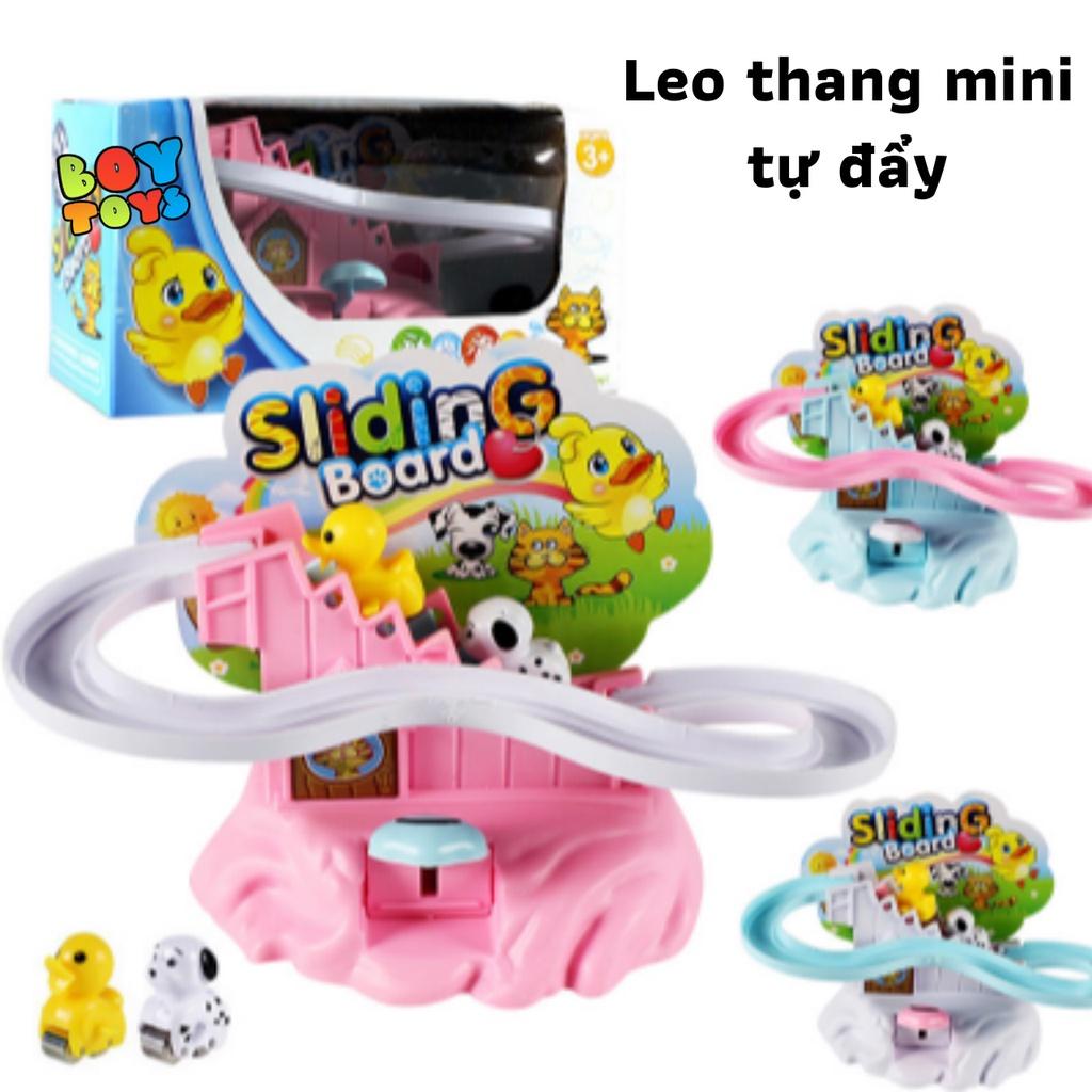 Bộ đồ chơi heo Peppa, chó cứu hộ, poli leo cầu thang có nhạc và có đèn ngộ nghĩnh, đồ chơi cho bé thú vị