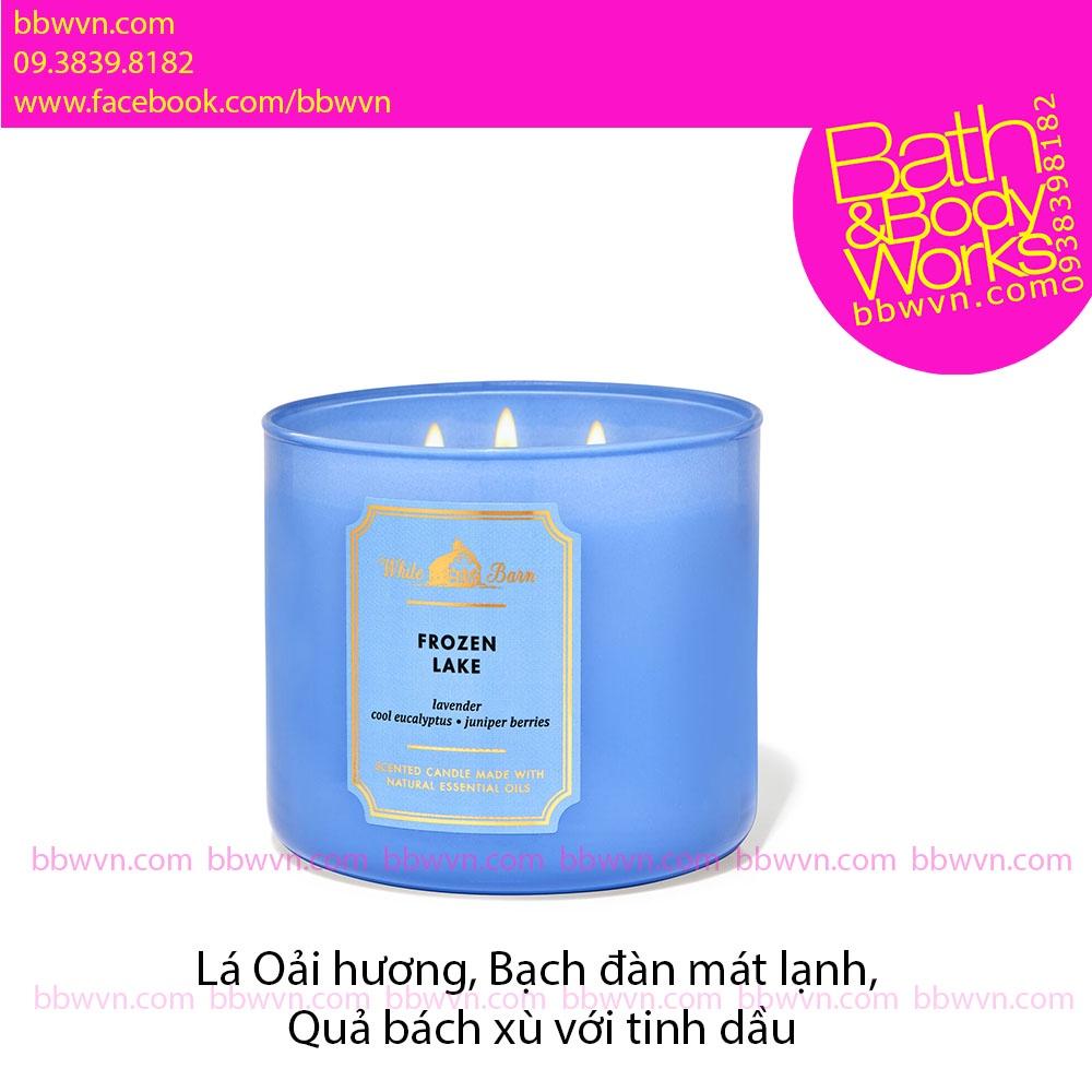 Nến thơm Bath and Body Works Frozen Lake 3 bấc