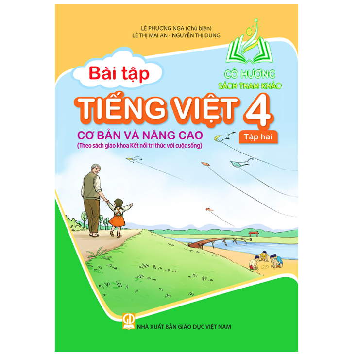 Sách - Combo 4 cuốn Bài tập Toán + tiếng việt 4 cơ bản và nâng cao - tập 1 + 2