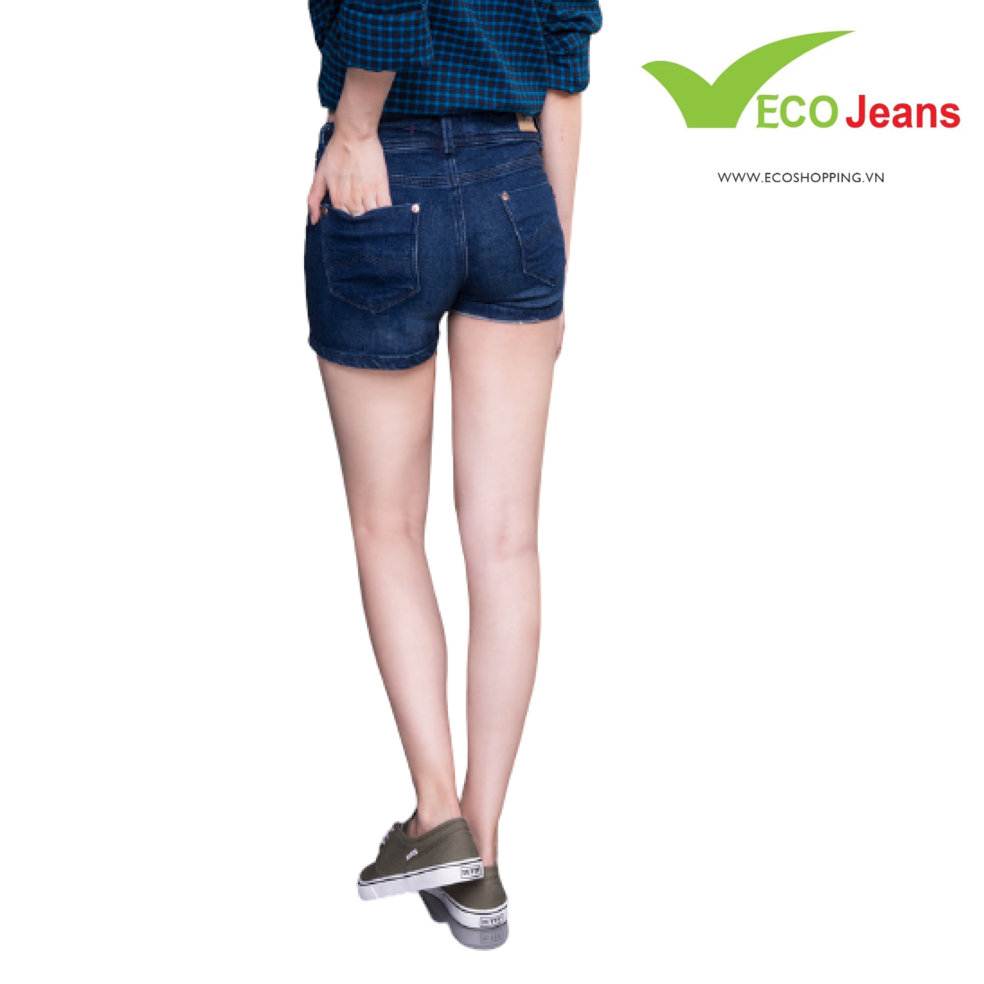 QUẦN SHORT JEANS NỮ ECO