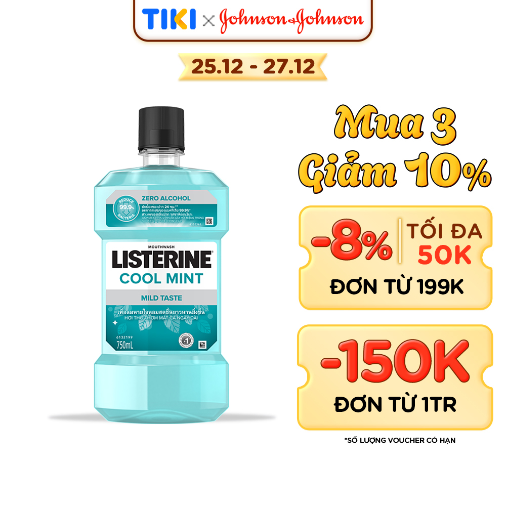 Nước Súc Miệng Listerine Zero (750ml) - 8850007813149