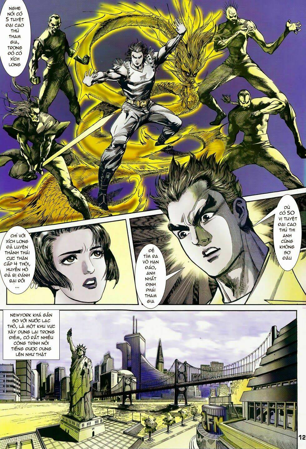 long hổ ngũ thế chapter 5 12