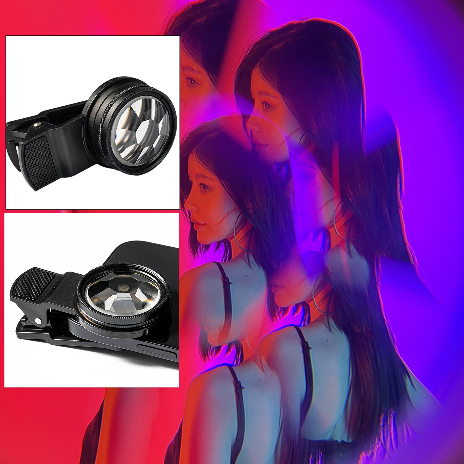 37mm 8 Prism Camera Lens Filter Variable Number of Subjects Special Effects for Slr