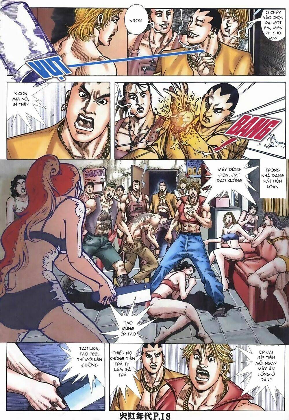 hỏa hồng niên đại hắc cốt đường chapter 109 15