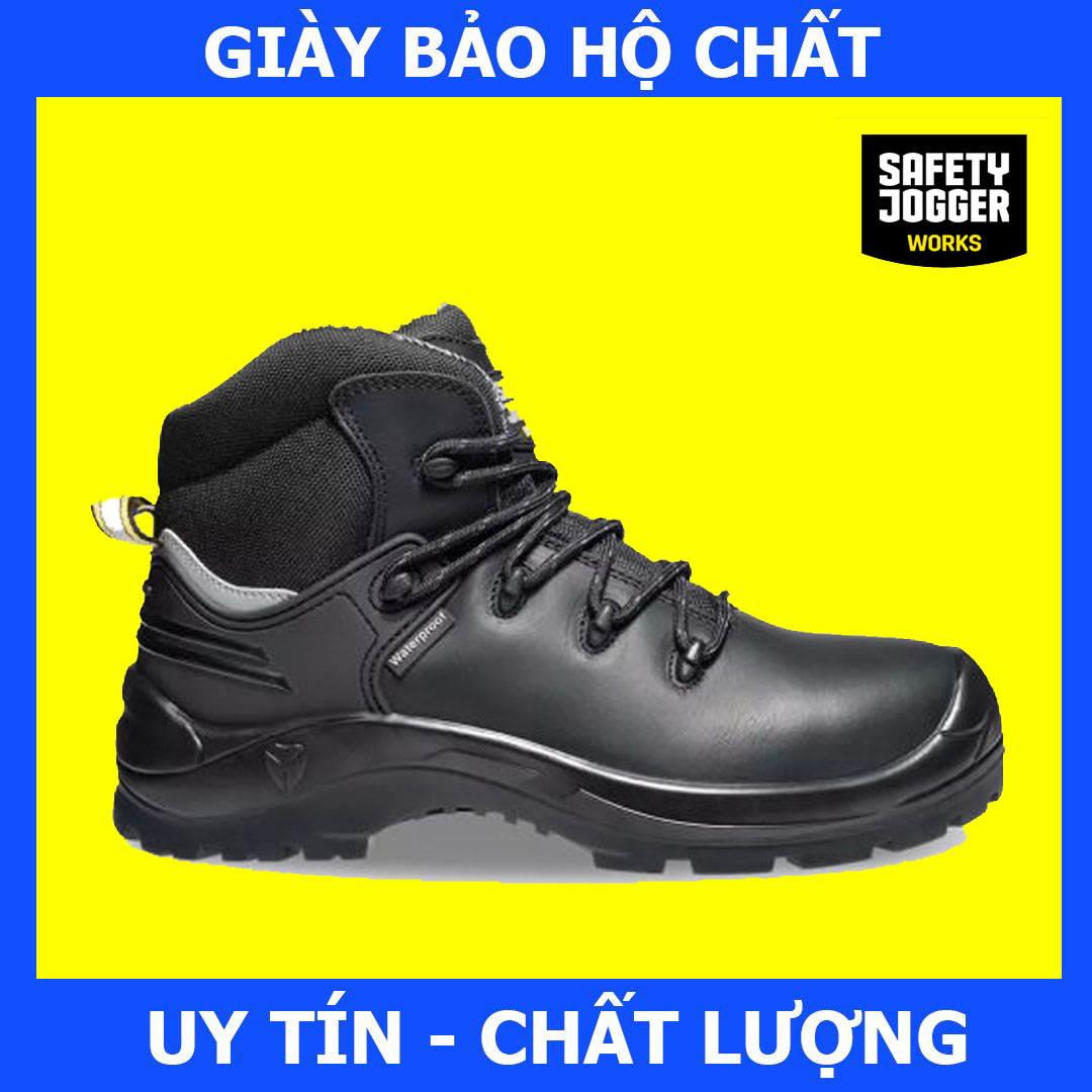 Giày Bảo Hộ Safety Jogger X430 Chống Thấm Nước, Chống Va Đập Mạnh, Chịu Nhiệt Độ cao, Chống Đâm Xuyên