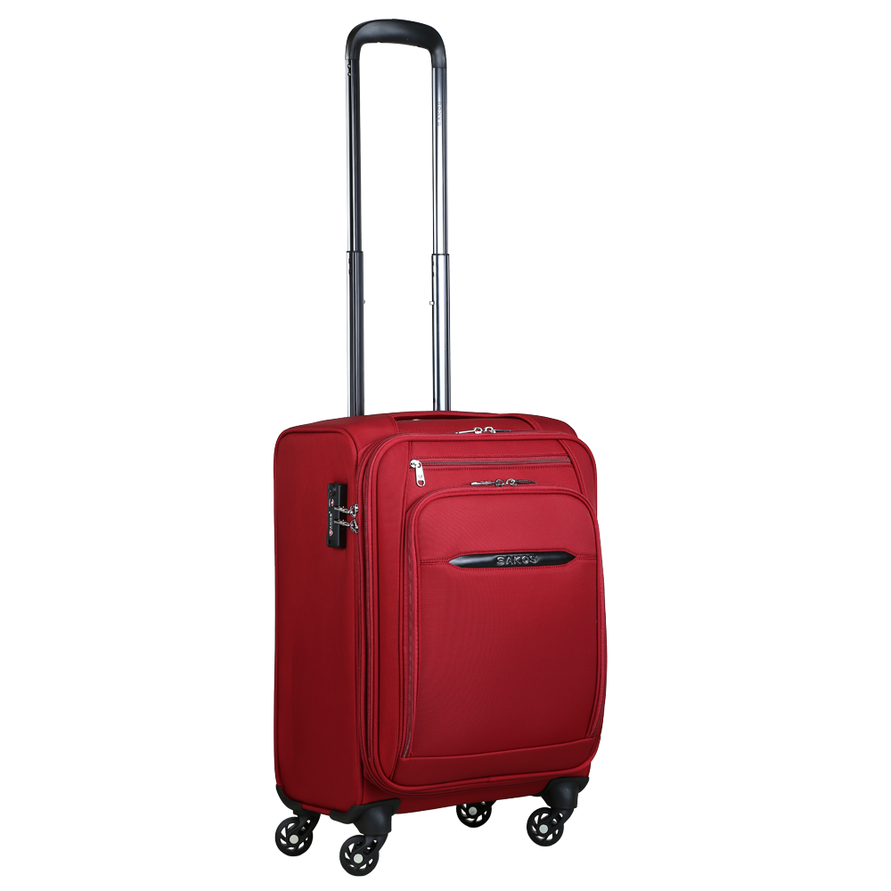 Vali Kéo Vải Du Lịch SAKOS VIVIAN 5, Có Ngăn Laptop - Size S / Xách Tay/Cabin) - Khóa TSA