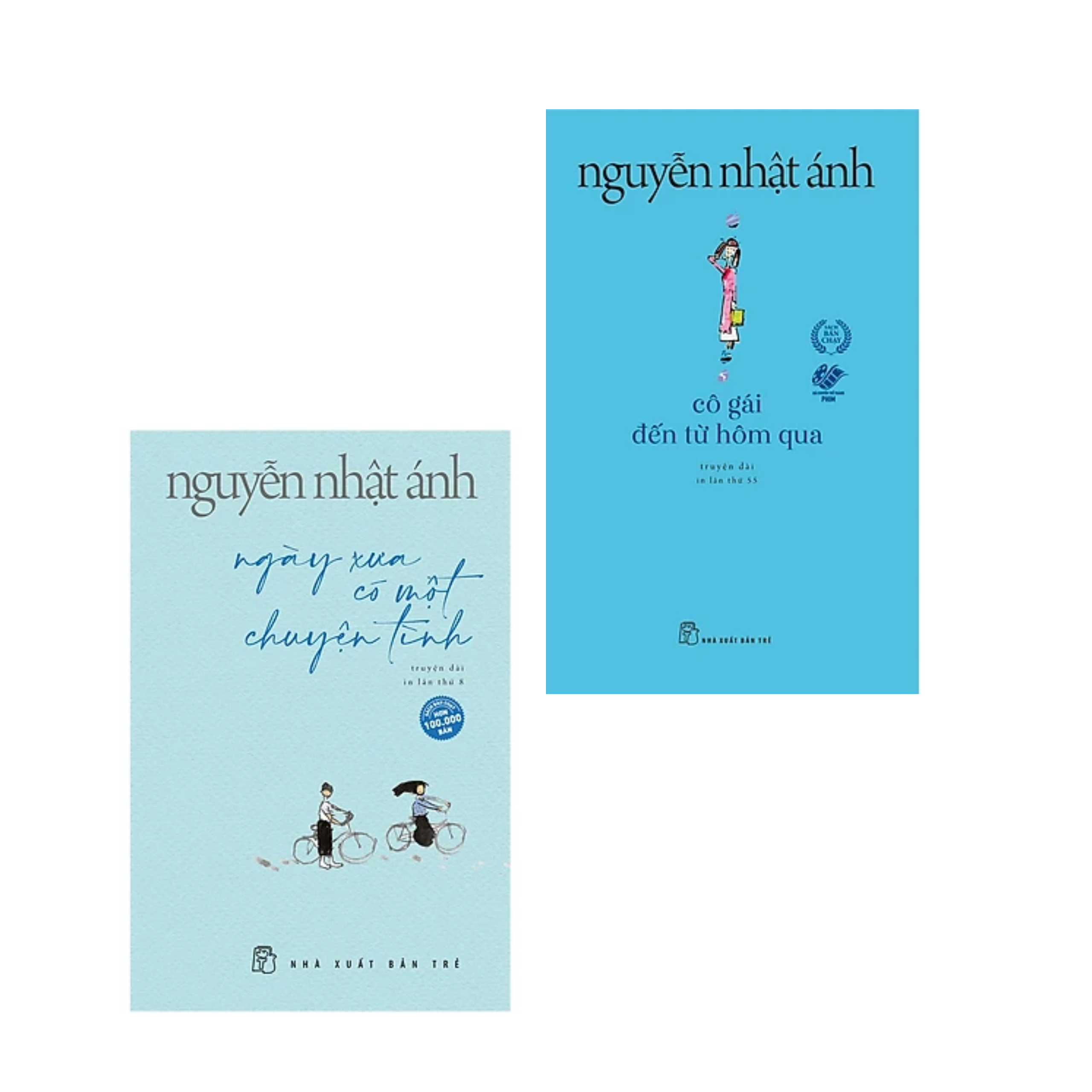 Combo 2 Cuốn Sách Hay Nhất Của Nguyễn Nhật Ánh: Ngày Xưa Có Một Chuyện Tình + Cô Gái Đến Từ Hôm Qua