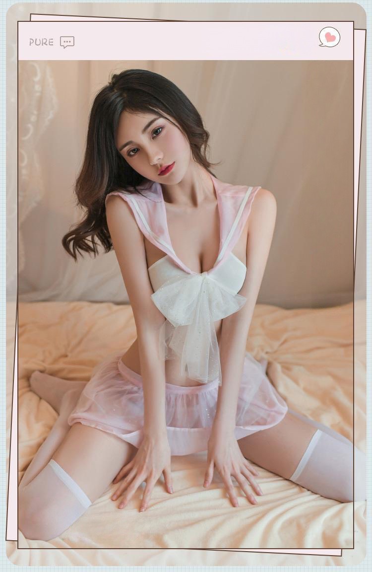 Bộ Cosplay Nữ Sinh Gợi Cảm (Không kèm tất) - B.Lingerie