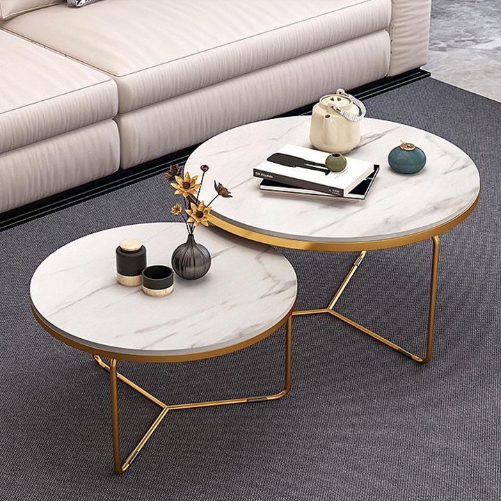 Bàn sofa phòng khách mặt đá CERAMIC nhập khẩu, bàn trà kiểu nhật phong cách hiện đại - Bảo hành 12 tháng