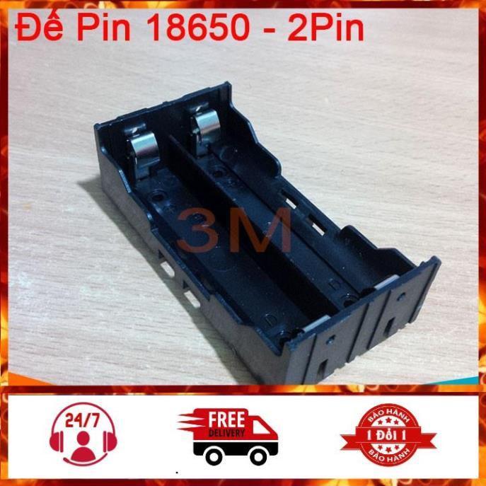 Đế Pin 18650 Chân Hàn Riêng Biệt