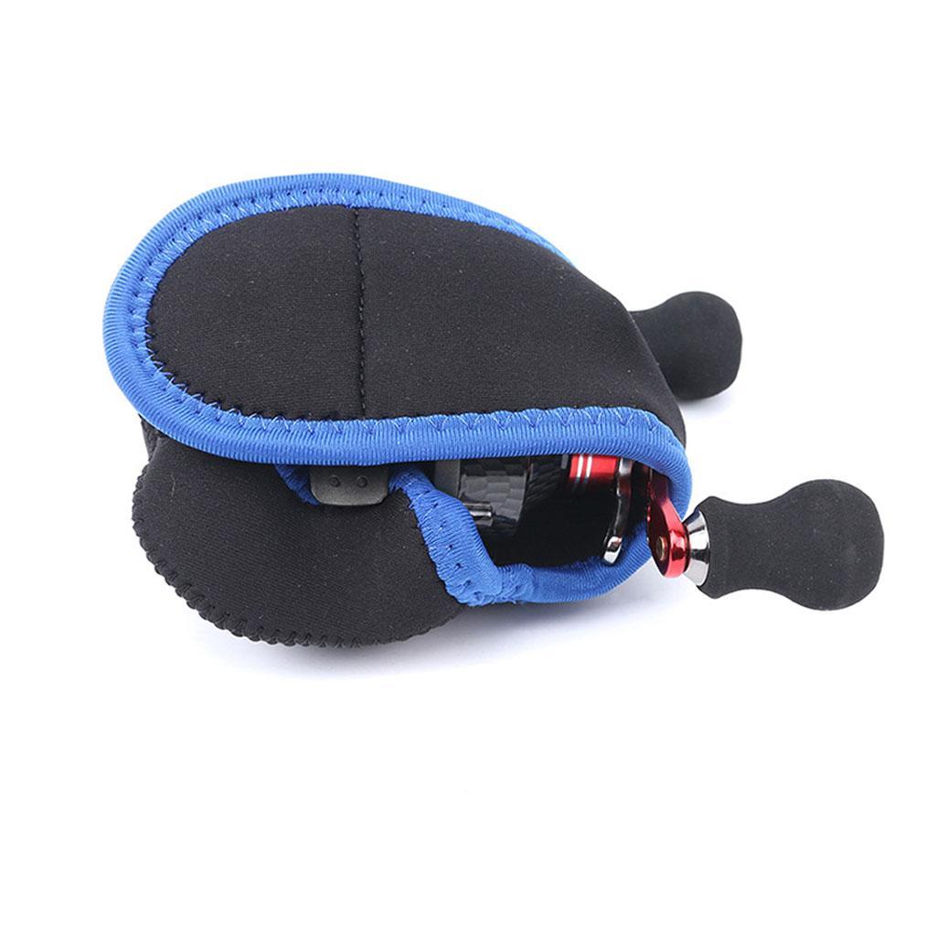 2pcs Baitcasting Reel Bag Reel Cover Fishing Reel Pouch Protective Case Storage Reel Pouch