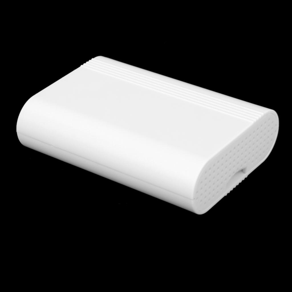 For MagiDeal Enclosure Case Closed Box Shell Cover Skin for Raspberry Pi B+ and Raspberry Pi 2 White