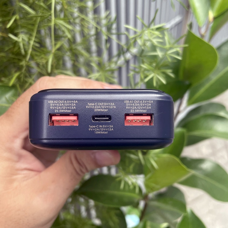 Pin dự phòng sạc nhanh Remax RPP-521 Bole Series 20000mAh QC 22.5W và PD 20W - tích hợp 2 input 3 output - Hàng chính hãng
