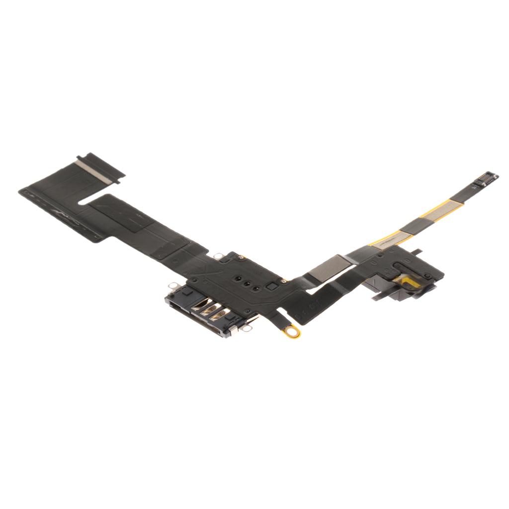 Headphone Jack SIM Card Reader Flex Cable Repair for Apple  2 3G Model