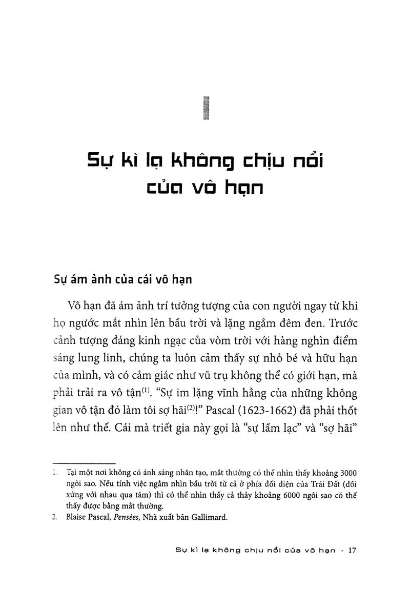 Sách Khoa Học Khám Phá - Khát Vọng Tới Cái Vô Hạn (Tái Bản 2020)