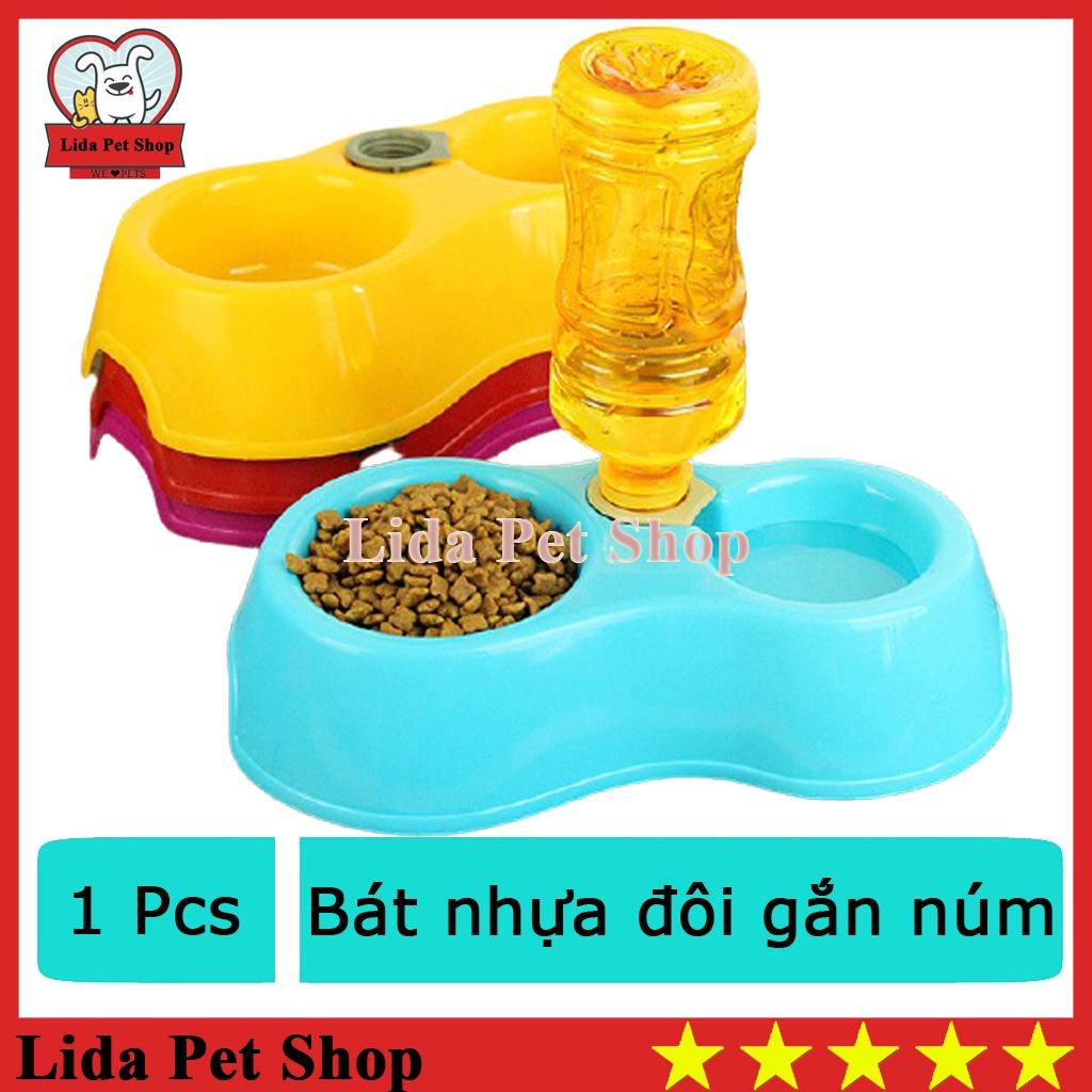 BÁT ĂN TỰ ĐỘNG 2 IN 1 DÀNH CHO CHÓ MÈO