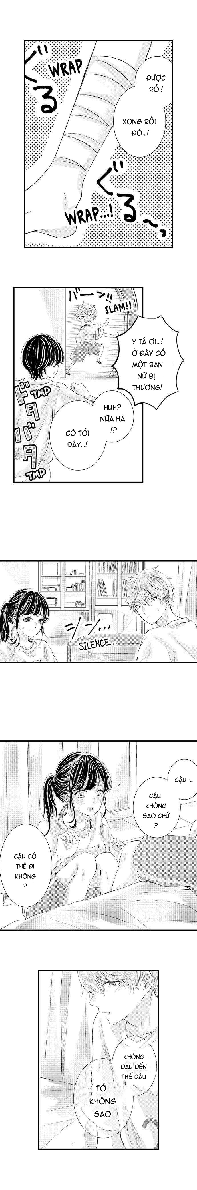 [16+] tớ và cậu chỉ còn cách nhau 0,01mm nữa chapter 14.3 2