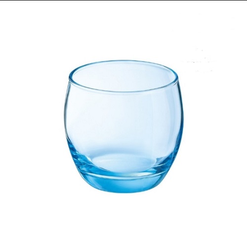 Ly Thủy Tinh  Salto Ice Blue Rock 320ml | Thủy Tinh Màu Cao Cấp